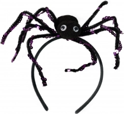 Halloween-Haarreif mit Spinne