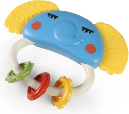 Elefanten-Rassel und Beißring für Babys