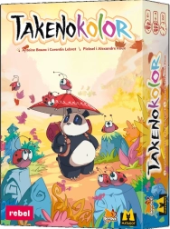 Takenokolor – familiäres Mal-Brettspiel