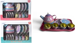 Buntes Kinder-Teeservice mit Einhornmotiv