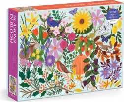 Galison Puzzle Jahreszeiten in Blumen 1000 Teile