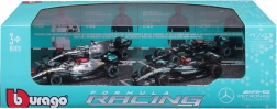 Bburago Formel 1 Mercedes‑AMG F1 W15 1:43 – Set mit 4 Autos