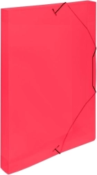 Box mit Gummi A4 rot
