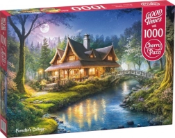 Puzzle CHERRY PAZZI Die Försterhütte – 1000 Teile