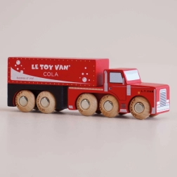 Holzauto Toby – roter Lieferwagen Le Toy Van