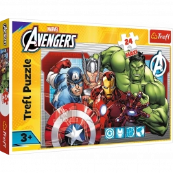 Puzzle 24 Maxi – MARVEL The Avengers – Die Rächer