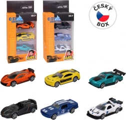 Metallautos - Set mit 3 Modellen