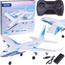 Großes RC-Passagierflugzeug aus EPP mit LED und USB-Ladung ROC 4D-G2