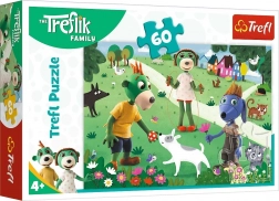 Puzzle Die Treflik-Familie – Ein fröhlicher Tag 60 Teile