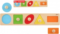 Holzpuzzle für Kinder - Geometrische Formen