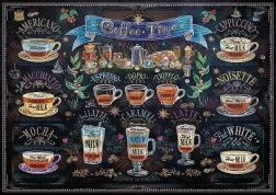 ART PUZZLE Puzzle Zeit für Kaffee 1000 Teile