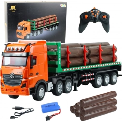 RC-Holztransport-Lkw HUINA 1:18