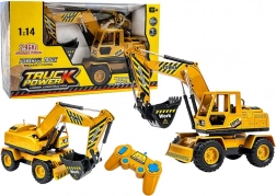 RC Kettenbagger mit Schild 1:14