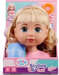 Baby Born Frisierkopf Carla mit Styling-Zubehör