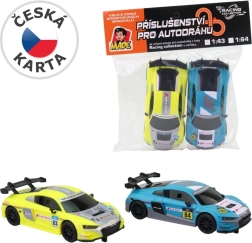 Ersatzautos für Slotcar-Bahn Audi – Set mit 2 Stück