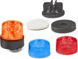 Bruder Drehlicht mit verschiedenfarbigen Abdeckungen