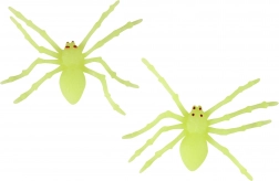 Leuchtende Spinnen Halloween Dekoration 2 Stk