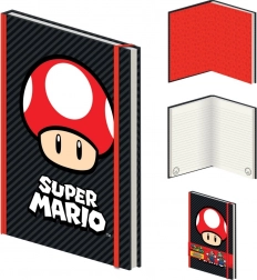 Super Mario Block A5 Premium Pilz