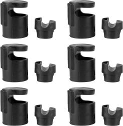 Neo-Sport C-Clips zur Montage des inneren Trampolin-Schutznetzes (6 Stk.)
