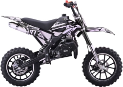 Benzinbetriebenes Mini-Crossbike 49 ccm STORM, schwarz