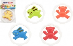 Baby-Rassel und Beißring Kreis – Bär oder Häschen