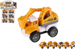 Mini-Baufahrzeuge 6 Stk. mit Antrieb