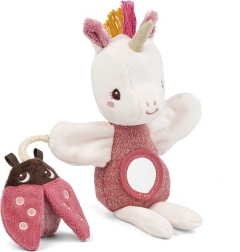 Lilliputiens Handpuppe Einhorn Lena mit Aktivitäten