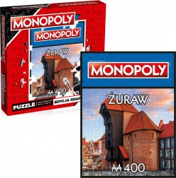 Puzzle WINNING MOVES Monopoly Danzig Żuraw 1000 Teile