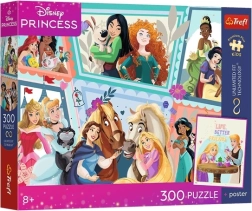Trefl Disney Princess Zauberhafter Ball – Puzzle 300 Teile + Poster
