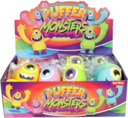 Gummi-Anti-Stress-Knetmonster mit Schleim 11 cm – 1 Stück