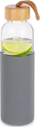 Glas-Wasserflasche mit Silikonhülle Vilde 500 ml