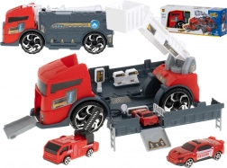 Feuerwehr-Lkw – Transporter und Parkspielzeug