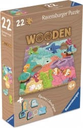 Holzpuzzle Unterwasserwelt 22 Teile RAVENSBURGER