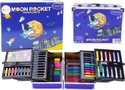 Künstler-Set im ausklappbaren Koffer Cosmos 133 El