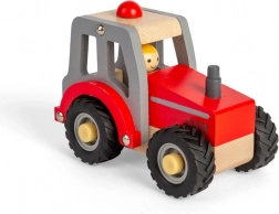 Roter Holztraktor Bigjigs Toys