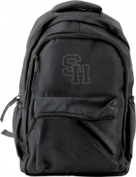 Schulrucksack mit zwei Fächern schwarz 38 cm 20L