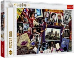 Puzzle Harry Potter 500 Teile Denkmäler von Hogwarts Trefl