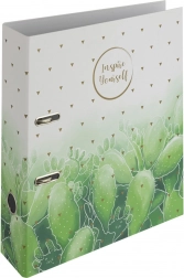 Ordner A4 mit Hebelmechanik 7 cm Romantic Kaktus