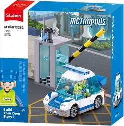 Sluban Metropolis Polizeiauto