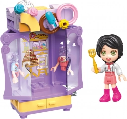 Qman UNA Series Kleiderschrank der Bäckerin Bausteinset