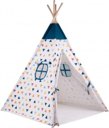 Bigjigs Toys Kinder-Tipi mit buntem Muster aus FSC-Holz