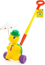 Schiebespielzeug Schildkröte an Stab für Kleinkinder