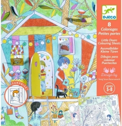 Aufdeck-Malbuch Nina und ihr Spielzelt