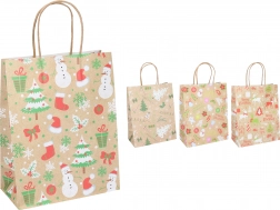 Geschenktasche M Weihnachten 21 × 27 × 11 cm