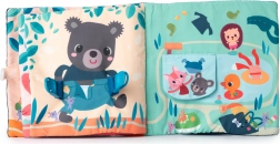 Lilliputiens - Textilbuch Wir lernen uns anzuziehen Hund Jules