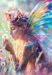 Puzzle 500 Teile – Fee Make a Wish – CASTORLAND