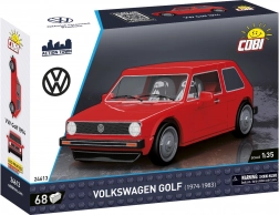 COBI Bauset Volkswagen Golf 1974–1983 1:35, 68 Teile