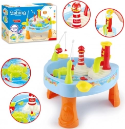 Woopie Wasser-Spieltisch mit Angeln, Licht und Sound