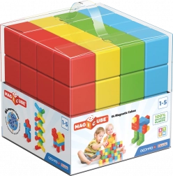 Geomag Magicube bunte magnetische Würfel 64 Teile