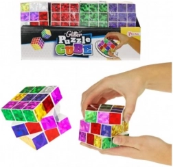 Glitzernder Rubik's Cube